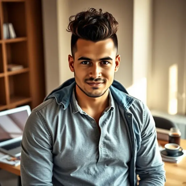 Model Rambut Mohawk