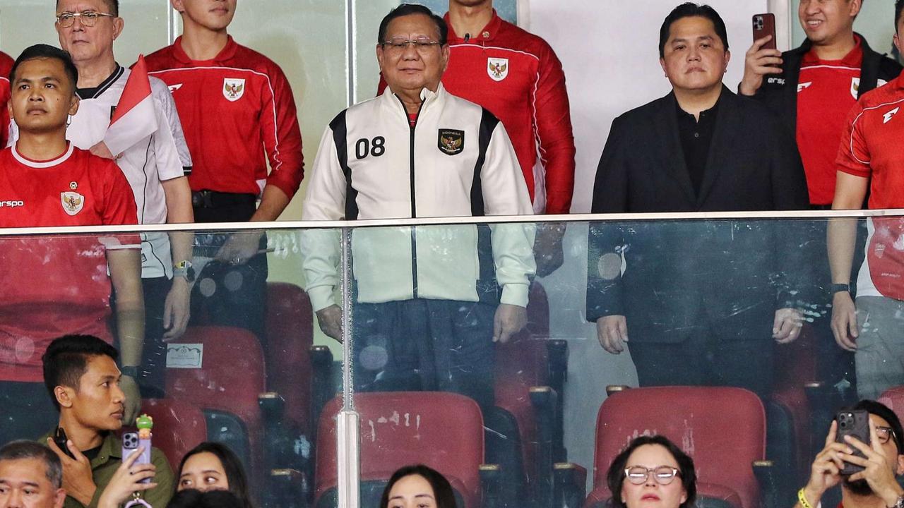 Prabowo beri selamat ke pemain Timnas Indonesia