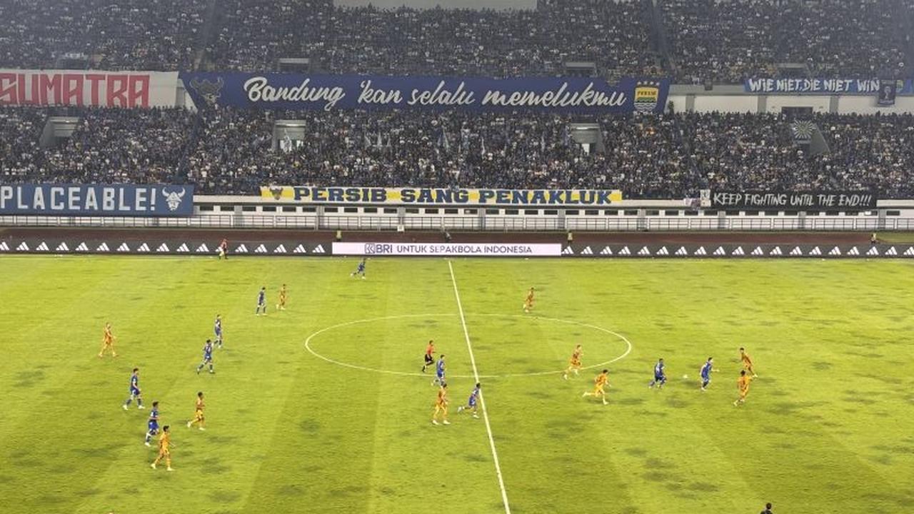Dua Gol Ramon Tanque Pastikan Kemenangan Persib 2-0 atas Bhayangkara FC, Peringkat Kedua Klasemen BRI Super League