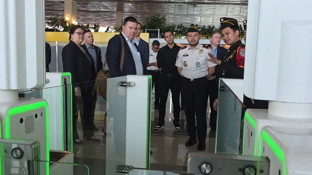 Imigrasi Bandara Soekarno-Hatta. (Liputan6.com/Pramitha Tristiawati)