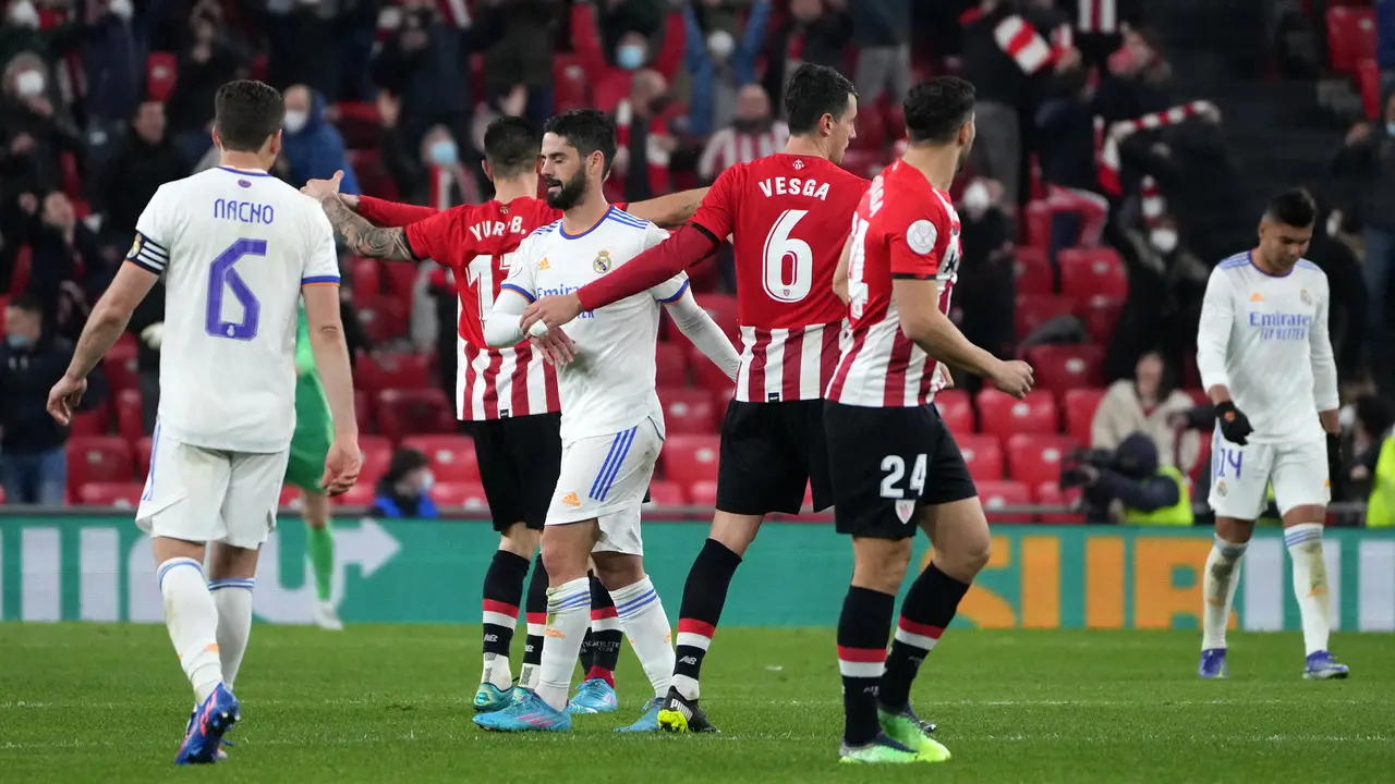 Foto: Usai Barcelona, Giliran Real Real Madrid Disingkirkan Athletic Bilbao di Perempatfinal Copa Del Rey 2021 / 2022