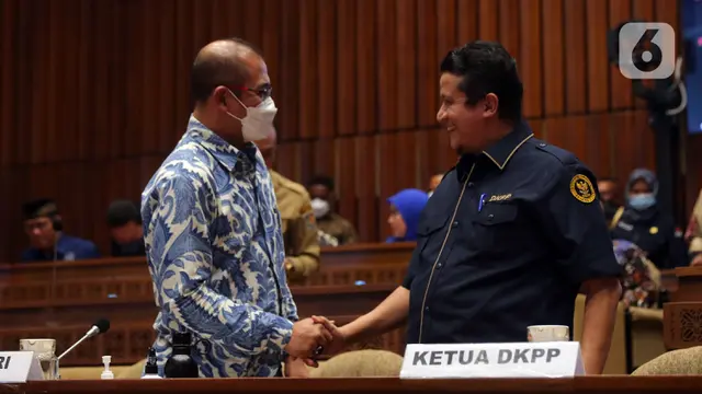 FOTO: Mendagri - DPR Bahas Tahapan dan Jadwal Pemilu 2024