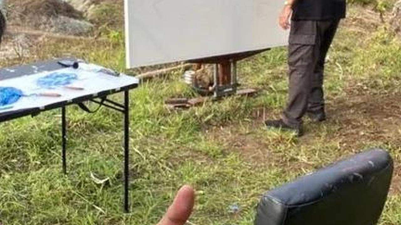 Pulang Kampung ke Pacitan, Intip Momen Keseruan SBY Melukis di Pantai