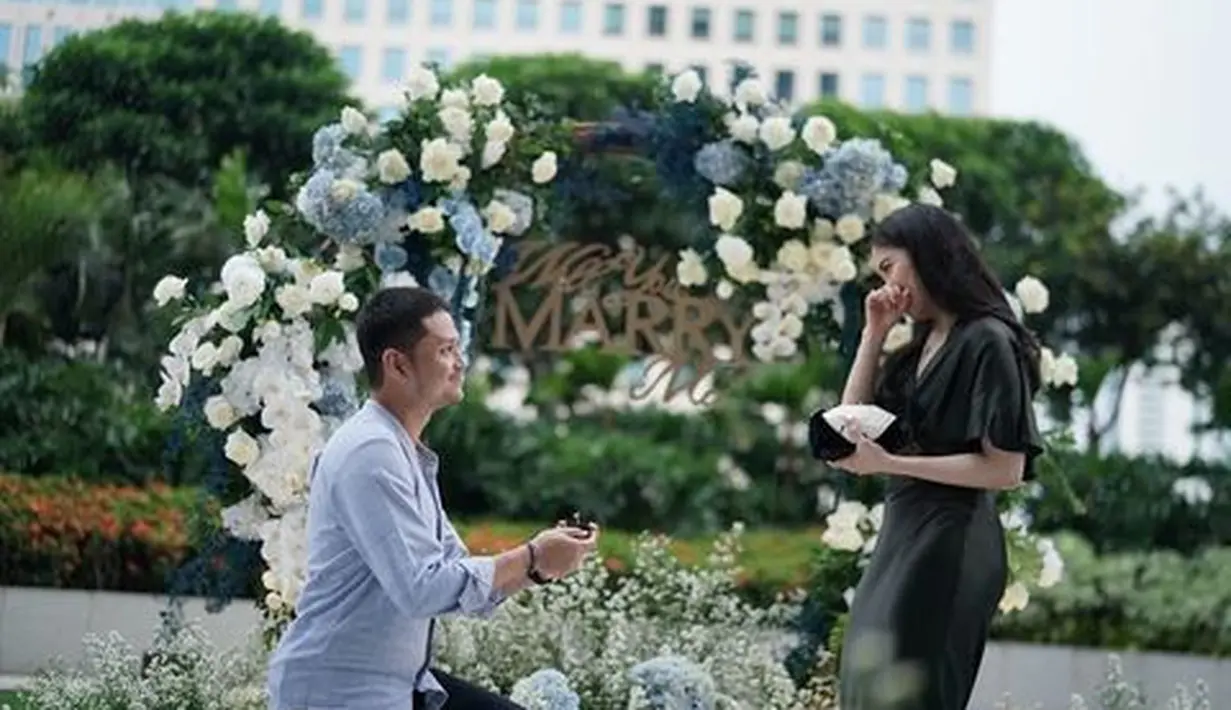 Jessica Tanoesoedibjo dan Jonathan Natakusuma (Instagram/jessicatanoe)