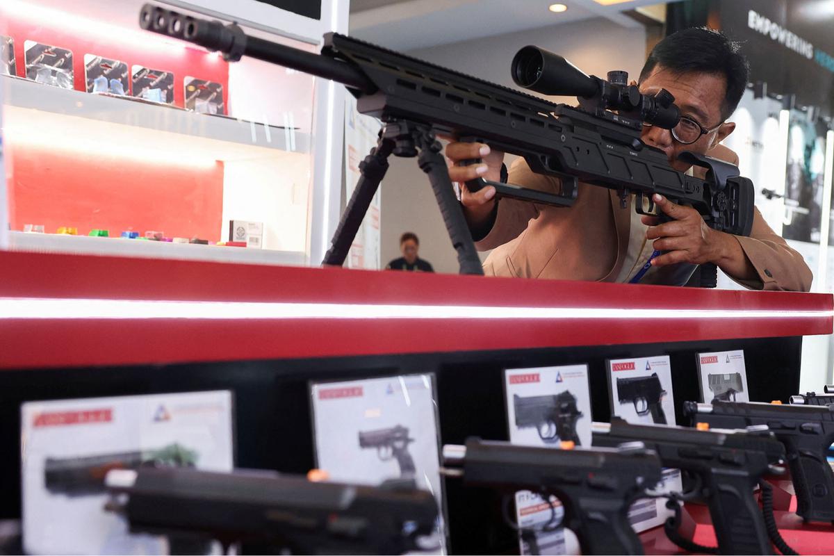 FOTO: Intip Beragam Alutsista Canggih di Ajang Indo Defence 2025