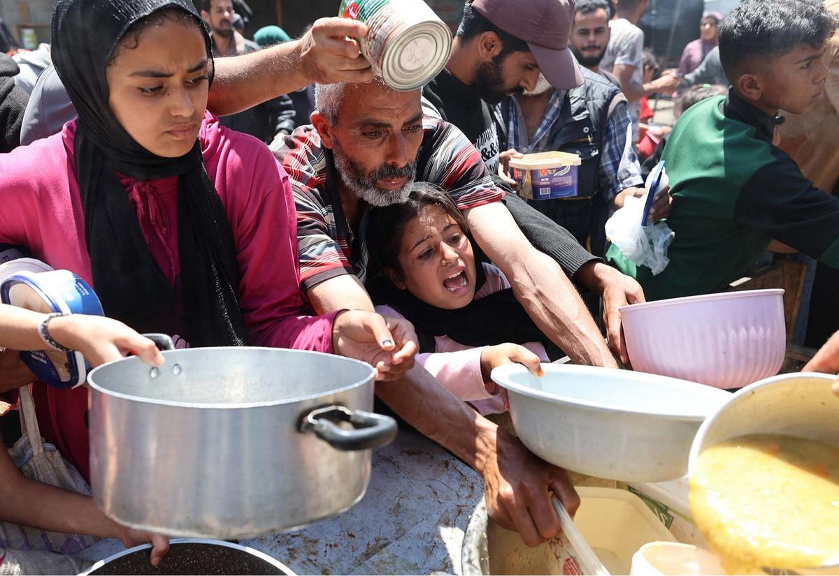 FOTO: Kelaparan Kian Meluas dan Menimbulkan Korban Jiwa di Gaza