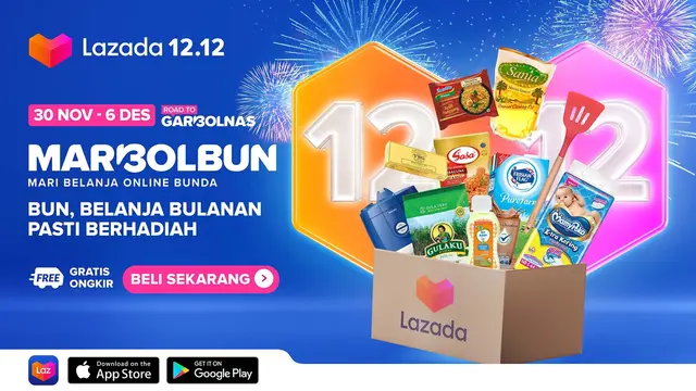 Menghitung Hari Menuju Lazada 12.12, Mari Belanja Online Yuk, Bund!
