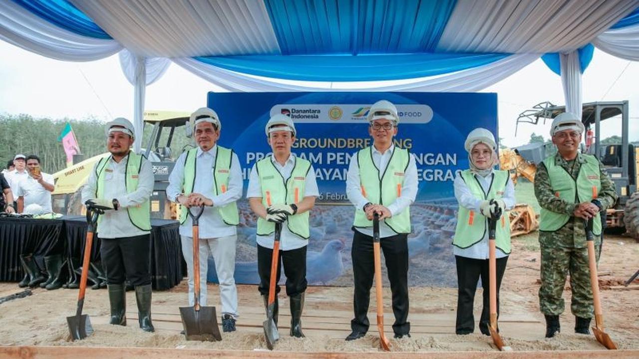Lampung Resmi Mulai Program Hilirisasi Ayam Terintegrasi, Perkuat Ketahanan Pangan Nasional