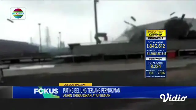 Fokus Pagi mengangkat beberapa topik berita sebagai berikut, Terjangan Angin Puting Beliung, Pasar At-Taibah Banjar Terbakar, Warga Jakarta Pesta Narkoba Di Puncak, Pelecehan Di Dalam Musala.