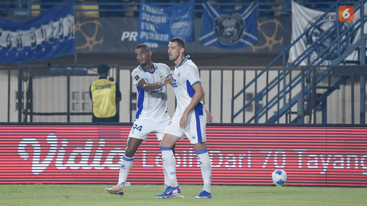 Foto: Gol Perdana Balsa Sekulic Antar Persib Bandung ke Semifinal Piala Presiden 2026