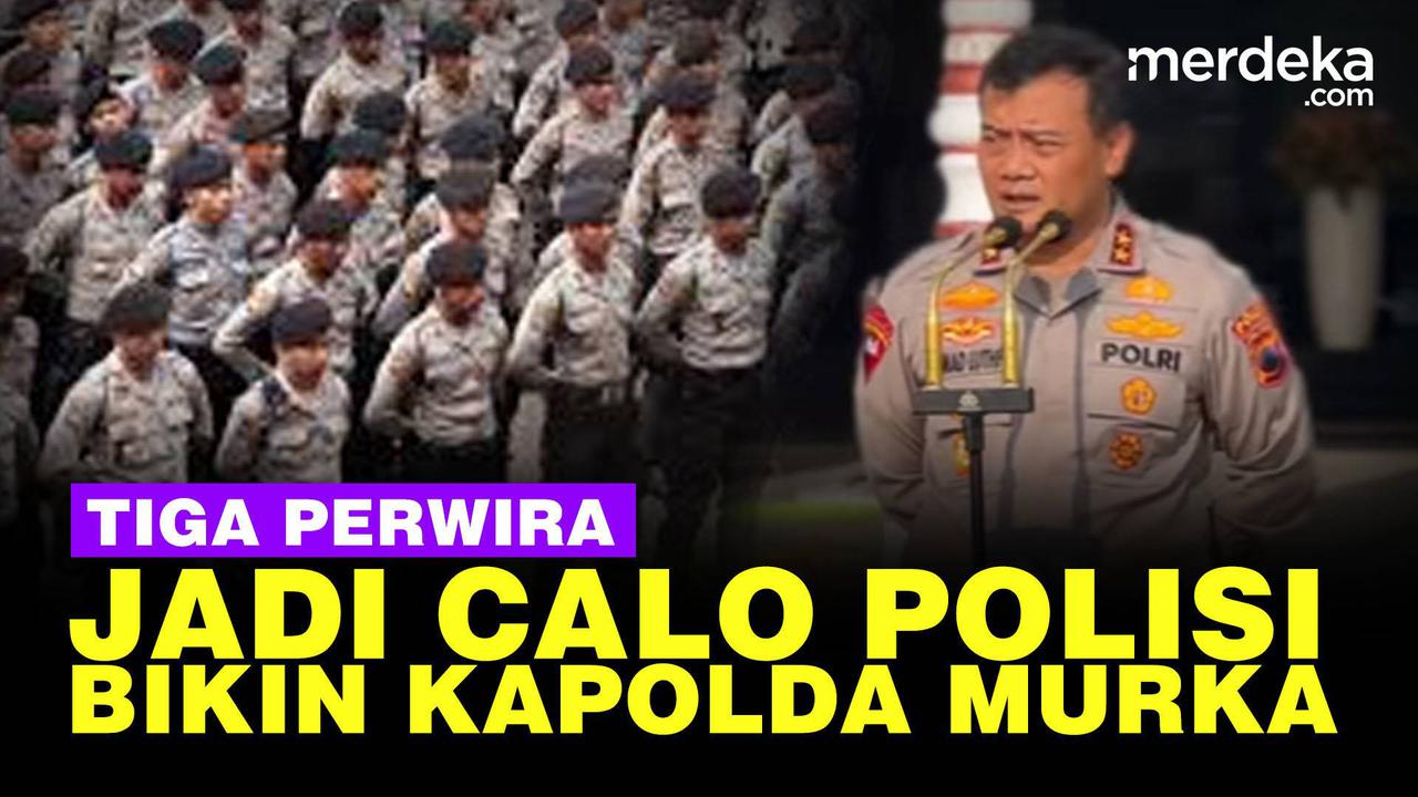 VIDEO: Ini 3 Perwira Calo Polisi yang Mau Dimasukan Kapolda Jateng ke Kandang Kuda