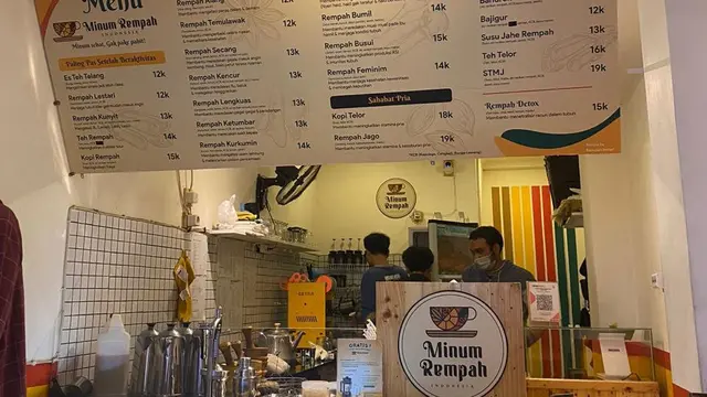 Kedai Minum Rempah Indonesia