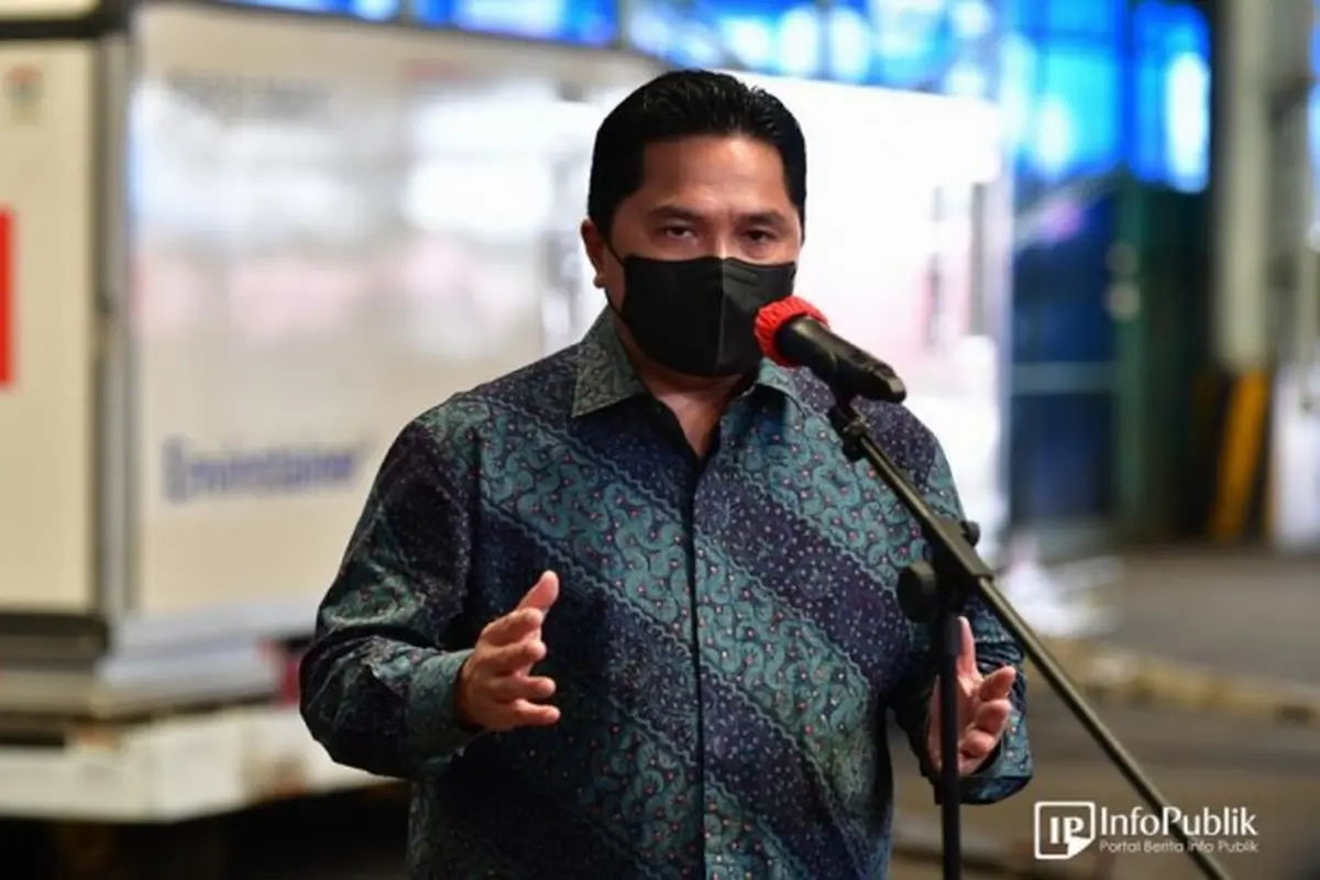 Menteri BUMN Erick Thohir