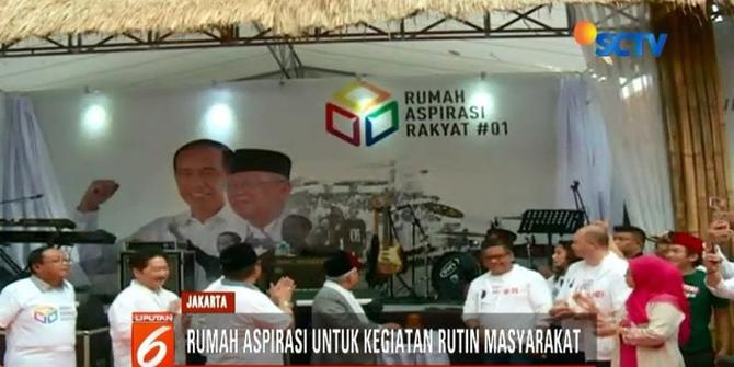 Diskusi hingga Pertunjukan Seni Bakal Hadir di Rumah Aspirasi Jokowi-Ma'ruf