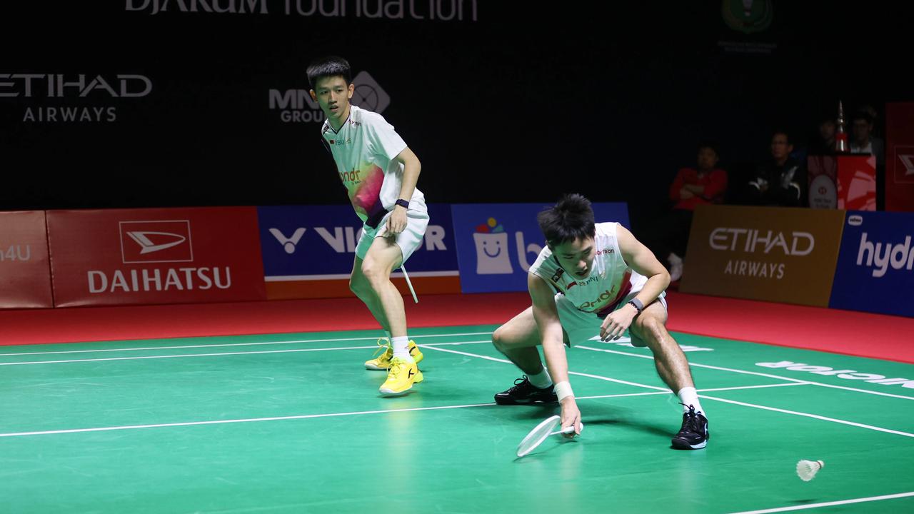 FOTO: Raymond/Joaquin Melangkah ke Final Indonesia Masters 2026