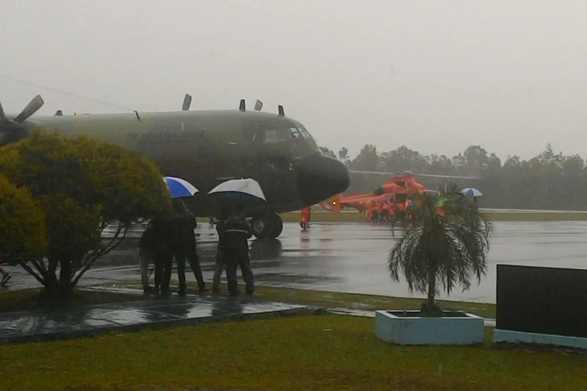 Hujan Deras, 1 Jenazah Korban AirAsia Dievakuasi ke Pangkalan Bun