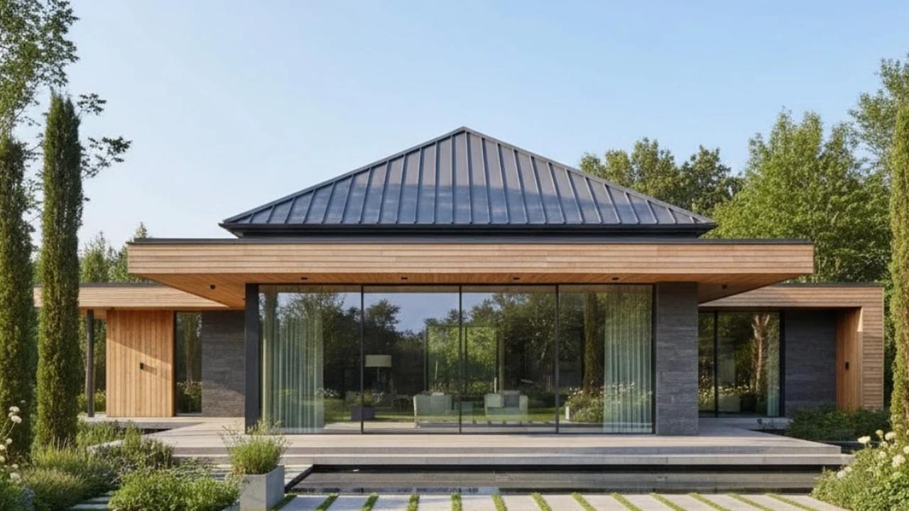 Ilustrasi Rumah Minimalis Atap Limas