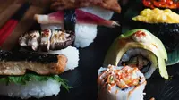 Sushi Vegan Naik Daun di Jepang, Opsi Lezat untuk Wisatawan Bukan Pemakan Daging