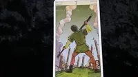 Kartu Tarot Seven of Wands