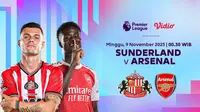 Live Streaming Liga Inggris 2025/26: Sunderland vs Arsenal Eksklusif di Vidio