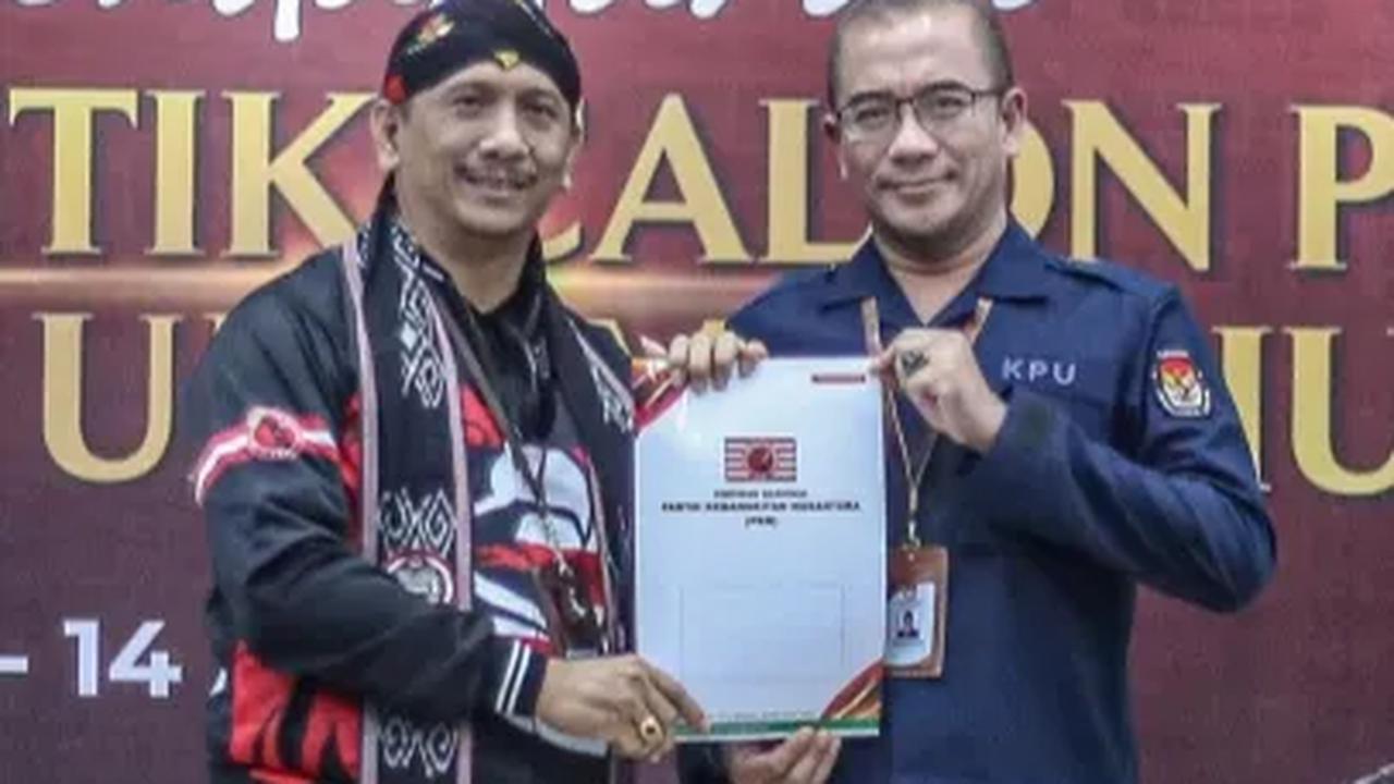Partai Kebangkitan Nusantara menggelar Musyawarah Luar Biasa di Hotel Grand Sahid Jaya, Sudirman, Jakarta Pusat, Jumat (14/7).