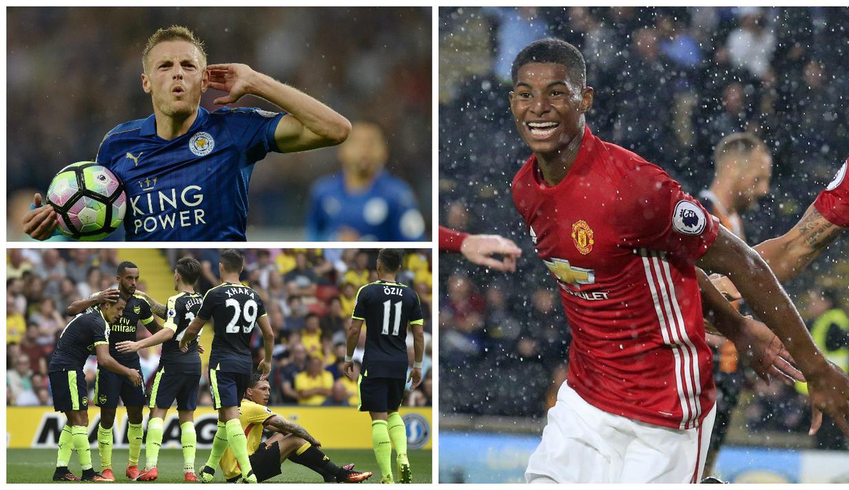 Momen menarik Premier League pekan ke-3 diwarnai gol pembuktian Marcus Rashford yang mengantarkan kemenangan untuk MU dan berhasilan Arsenal meraih tiga poin perdana pada Liga Inggris musim 2016-2017.