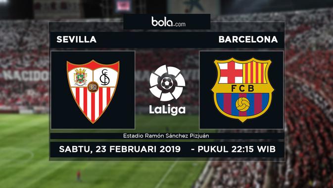 La Liga Data Dan Fakta Sevilla Vs Barcelona Bola Liputan6 Com