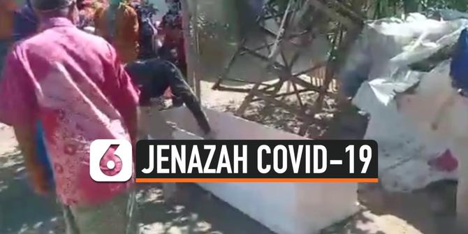 VIDEO: Warga Desa Ngamuk Merebut Jenazah Covid-19