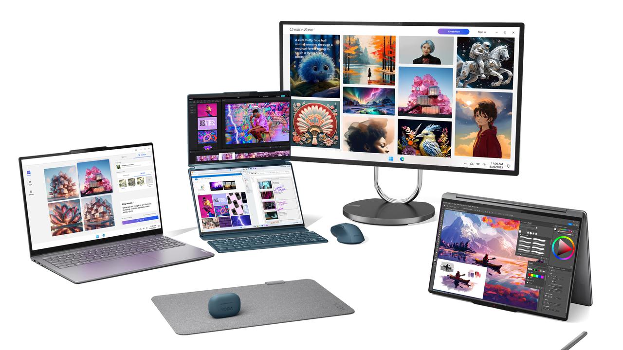 Lenovo Hadirkan Laptop AI Terbaru untuk Kreator dan Gamer