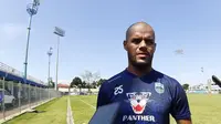 Striker Persib Bandung, David da Silva. (Bola.com/Erwin Snaz)