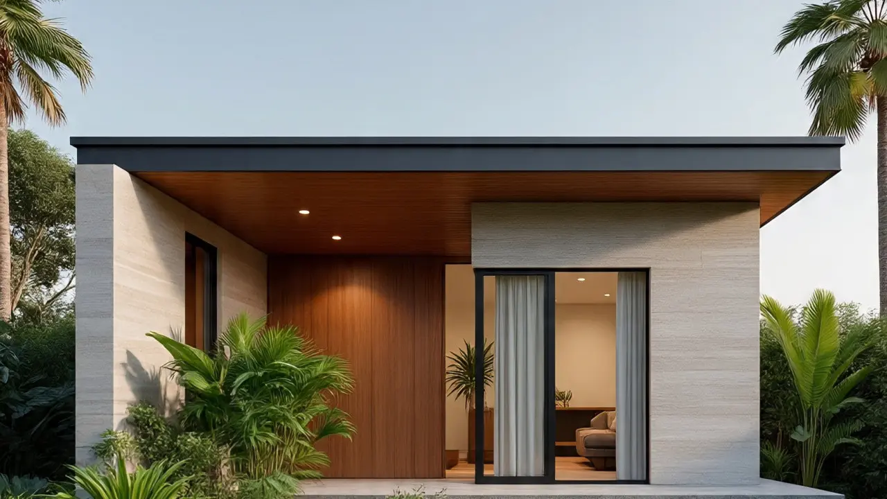Desain Rumah Kecil Mewah untuk Lahan 6x10