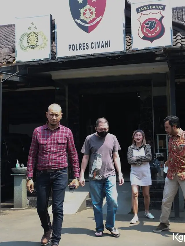 Agnez Seto mendatangi Polres Cimahi