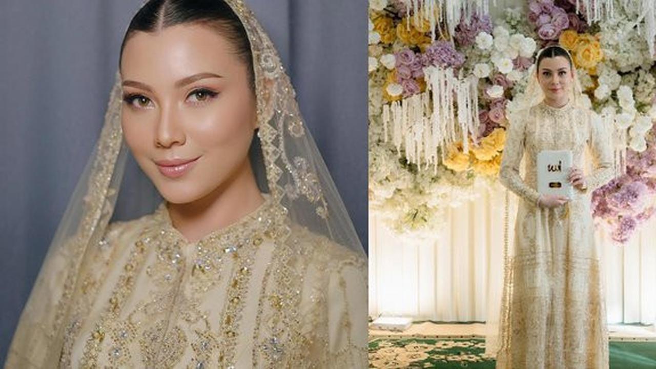 Anggun dalam Nuansa Pastel, Ini Potret Busana Haviza Devi Anjani Saat Pengajian Jelang Nikah