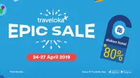 Yuk simak trik jitu memburu diskon di Traveloka Epic Sale berikut ini!