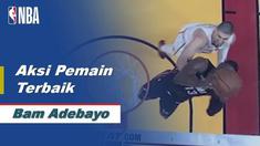 Berita Video aksi terbaik Bam Adebayo saat Miami Heat kalahkan Atlanta Hawks 135-121
