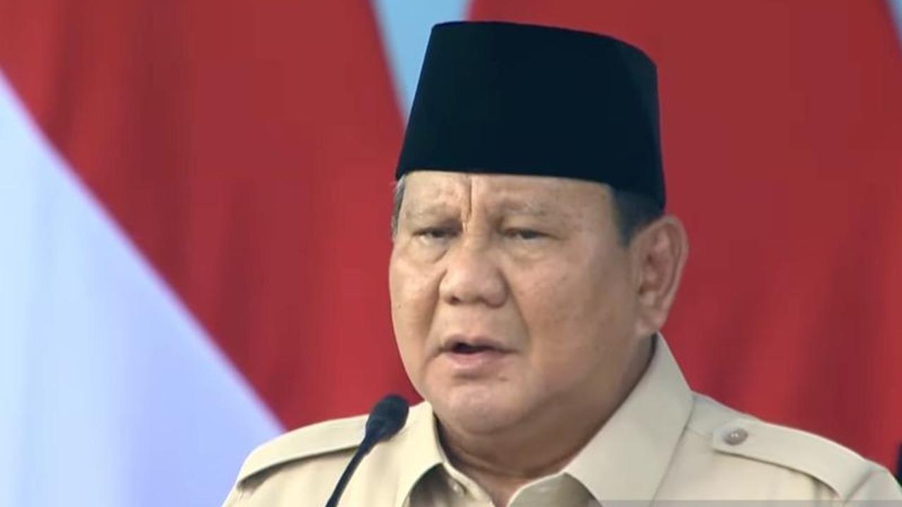 Untuk Pertama Kalinya Pimpin Upacara, Presiden Prabowo Tegaskan TNI Benteng NKRI di HUT TNI ke-80