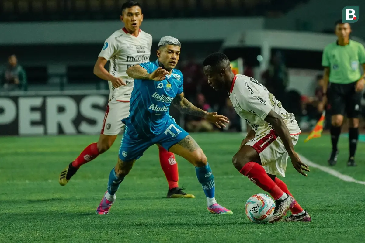 Masih Belum Bisa Kalahkan Bali United, Persib Bandung Hanya dapat Skor Imbang