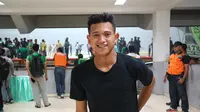 Muchlis Hadi Ning Syaifullah berharap Persebaya sukses di Liga 1 2018. (Bola.com/Aditya Wany)