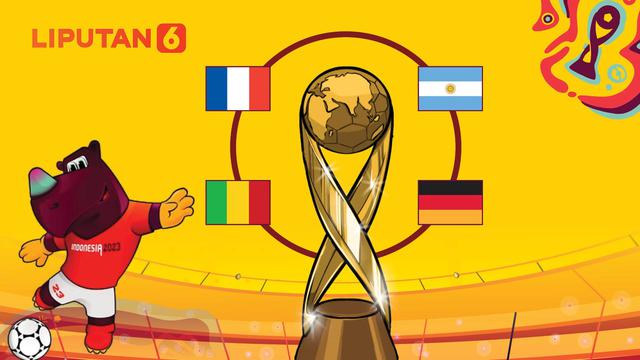 Banner Infografis Semifinal Piala Dunia U-17 Indonesia 2023
