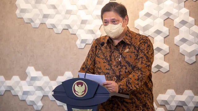 Menteri Koordinator Bidang Perekonomian Airlangga Hartarto