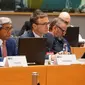 Wakil Menteri Luar Negeri RI, A.M Fachir (depan, tengah) dalam pertemuan antara Menteri Luar Negeri ASEAN - Uni Eropa di Brussels pada 21 Januari 2019 (kredit: Kemlu RI)