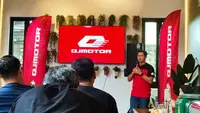 QJ Motor mengumumkan strategi dan visi jangka panjang di Tanah Air. (Liputan.com/Zaidan Fakhir)