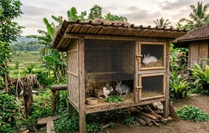 Cara Membuat Kandang Kelinci Sendiri dari Kayu, Bambu, dan Kawat