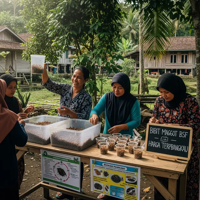 9 Ide Ternak Maggot dari Limbah Dapur untuk Ibu-Ibu Desa Wisata, Membuka Peluang Baru