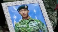 Pemakaman 2 Prajurit TNI Gugur Saat Latihan di Natuna