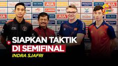 Berita Video, Indra Sjafri siapkan pemain untuk melawan Vietnam di semifinal SEA Games 2023. Hal tersebut ia ungkapkan di konferensi pers jelang pertandingan pada Jumat (19/5/2023).