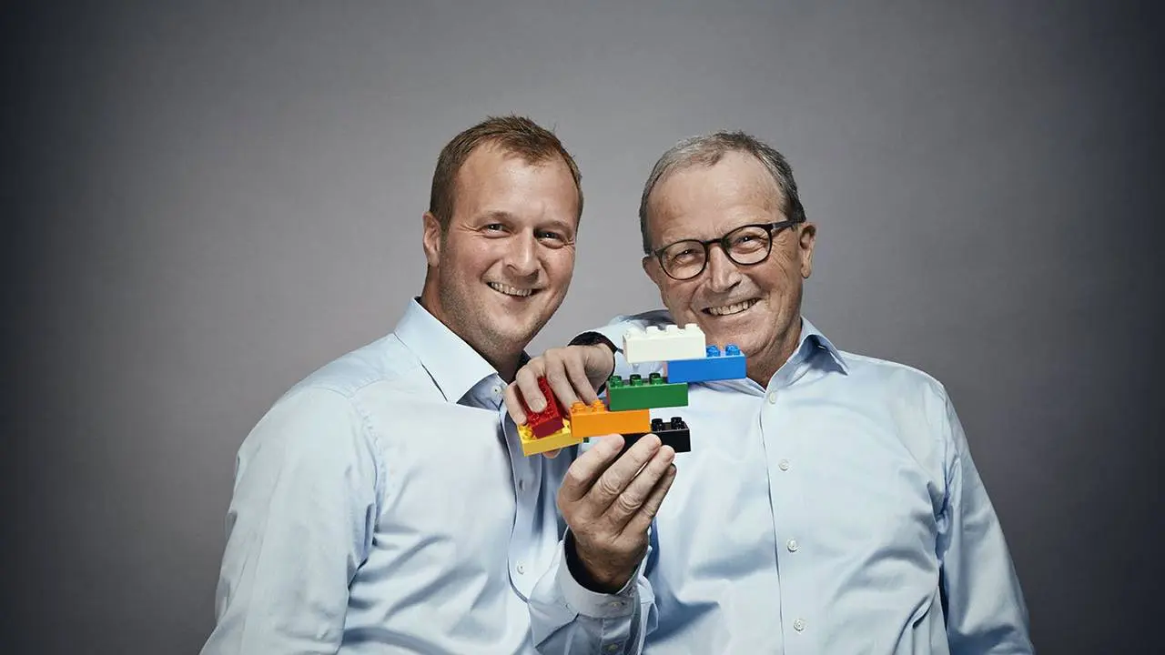 Thomas Kirk Kristiansen dan Kjeld Kirk Kristiansen