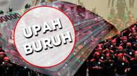 Ilustrasi Upah Buruh. (Liputan6.com / Johan Fatzry)