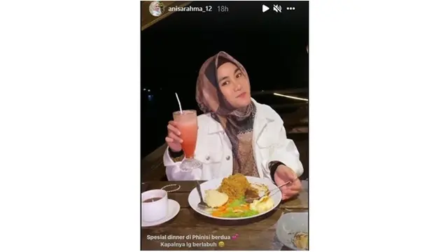 6 Momen Romantis Anisa Rahma Rayakan Ultah ke-31 Bareng Suami di Bandung