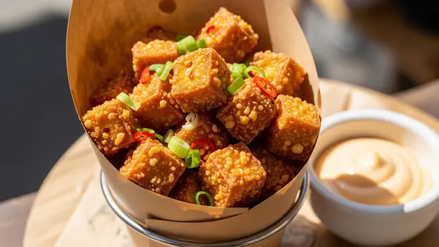 Resep Popcorn Tahu (AI Generated)
